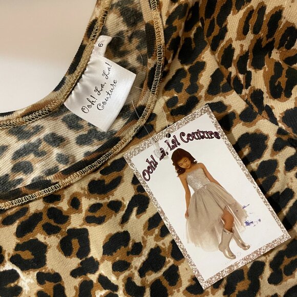 Couture Leopard Dress - Picture 3 of 4